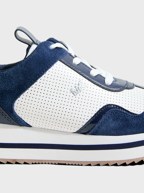 Женские кроссовки MICHAEL KORS RAINA TRAINER, Артикул 43R6RNFS1L(K), темно-синий | 5064523. Ракурс 3