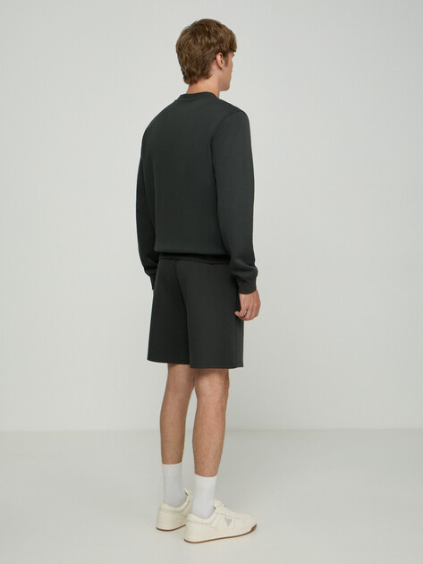 Мужской свитшот KARL LAGERFELD rsg lounge sweatshirt, Артикул B3M44003, хаки | 5065824. Ракурс 4