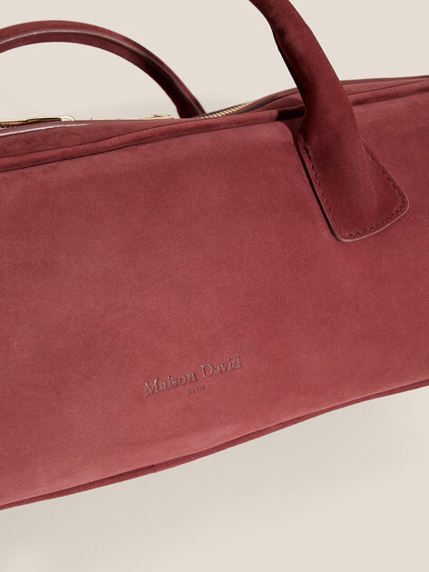 Женская сумка  MAISON DAVID, Артикул AUBREY, бордовый | 5066681. Ракурс 2