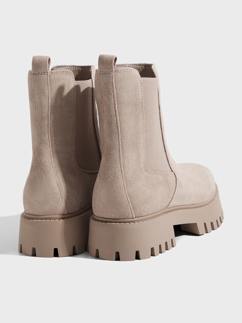 Женские челси GUESS FIDA2, Артикул FLTF2DSUE10, серо-бежевый | 5067801. Ракурс 5