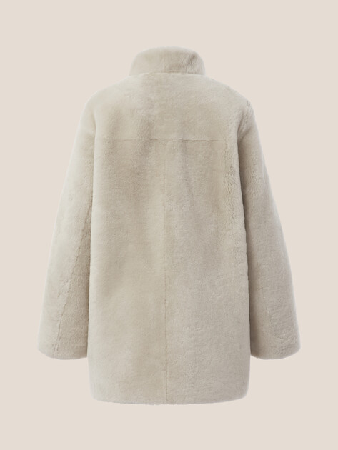 Женская шуба MAISON DAVID, Артикул FEFE_STR, серо-бежевый | 5068488. Ракурс 8 Женская шуба MAISON DAVID, Артикул FEFE_STR, серо-бежевый | 5068488. Ракурс 8