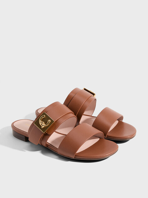 Женские шлепанцы COCCINELLE FLAT SANDAL COW LEATHER, Артикул E4 U7Q 17 01 01, светло-коричневый | 5073356. Ракурс 2 Женские шлепанцы COCCINELLE FLAT SANDAL COW LEATHER, Артикул E4 U7Q 17 01 01, светло-коричневый | 5073356. Ракурс 2