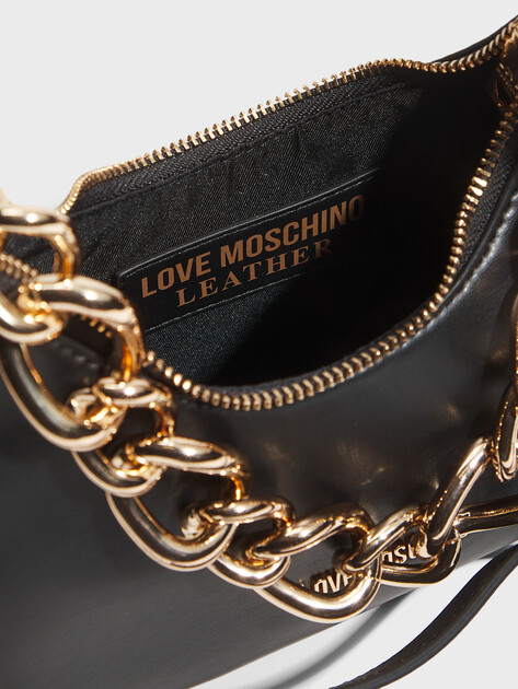 Женская сумка  LOVE MOSCHINO BRIGHT LOVE, Артикул JC4161PP FW26, черный | 5077342. Ракурс 4