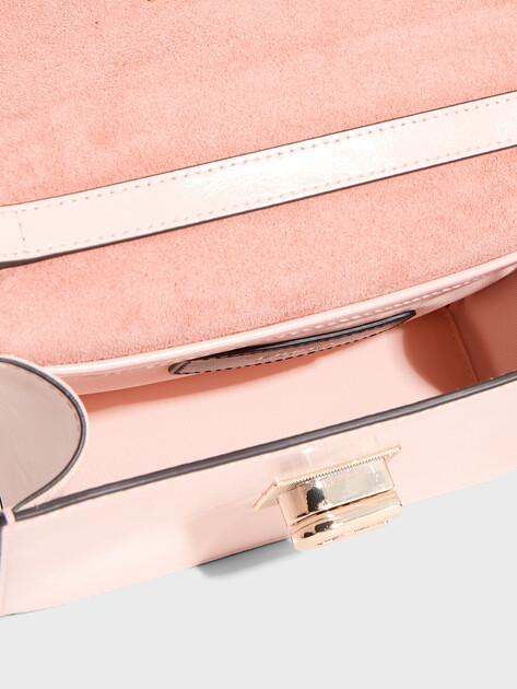 Женская сумка через плечо кросс-боди FURLA, Артикул FURLA 1927 MINI CROSSBODY 20, светло-розовый | 5079891. Ракурс 4