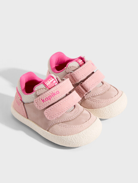 Детские кеды KAPIKA, Артикул 10258к-3, серо-розовый | 5084577. Ракурс 2 Детские кеды KAPIKA, Артикул 10258к-3, серо-розовый | 5084577. Ракурс 2