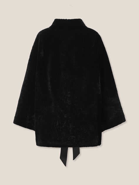 Женская шуба  MAISON DAVID, Артикул ARIN_ASTR, черный | 5085142. Ракурс 7
