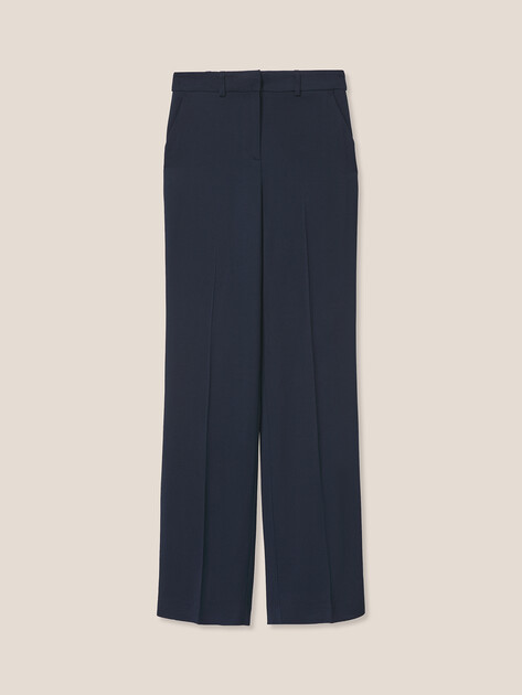 Женские широкие брюки  MARCIANO BY GUESS ABBY STRAIGHT PANT, Артикул 6RGB067433A, темно-синий | 5087689. Ракурс 6
