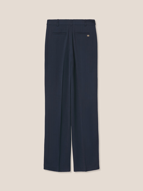 Женские широкие брюки  MARCIANO BY GUESS ABBY STRAIGHT PANT, Артикул 6RGB067433A, темно-синий | 5087689. Ракурс 7