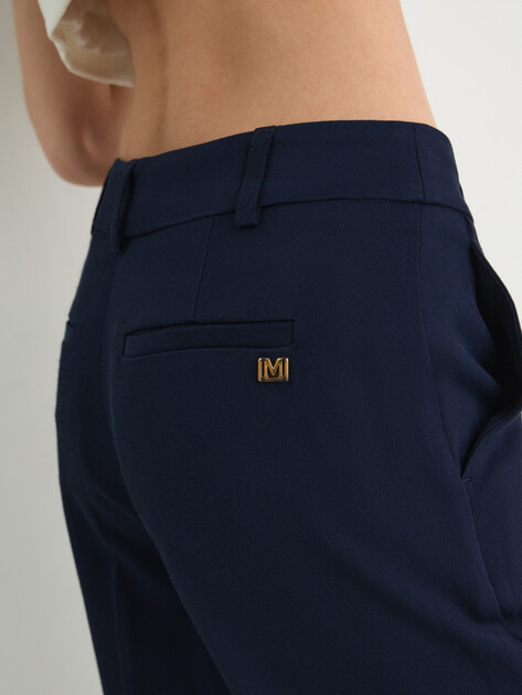 Женские широкие брюки  MARCIANO BY GUESS ABBY STRAIGHT PANT, Артикул 6RGB067433A, темно-синий | 5087689. Ракурс 3
