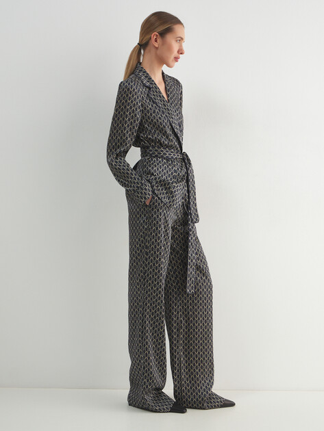 Женские широкие брюки MARCIANO BY GUESS ELIDA PANTS, Артикул 6RGB087435A, черный | 5087695. Ракурс 5 Женские широкие брюки MARCIANO BY GUESS ELIDA PANTS, Артикул 6RGB087435A, черный | 5087695. Ракурс 5
