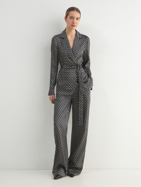 Женский пиджак MARCIANO BY GUESS ELIDA BELTED BLAZER, Артикул 6RGN087435A, черный | 5089671. Ракурс 2