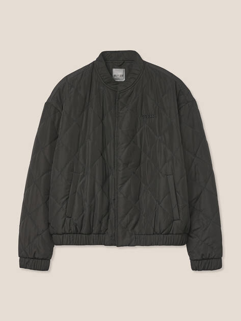 Женская куртка GUESS CECILIA PUFFER QUILTED JACKET, Артикул V6RL03WL132, черный | 5090139. Ракурс 6