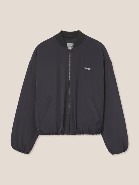 Женский бомбер GUESS, Артикул V6RL07WL232, черный | 5090151. Ракурс 6