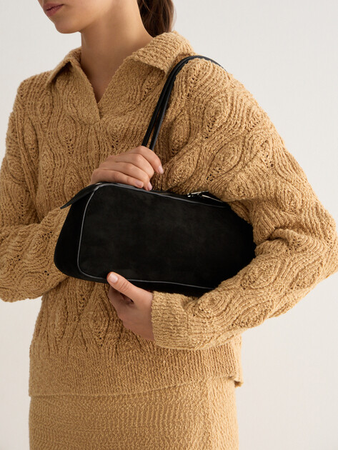 Женская сумка  MAISON DAVID, Артикул QUINN, черный | 5092948. Ракурс 5