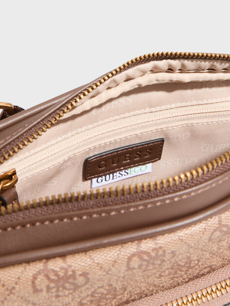 Мужская поясная сумка GUESS MILANO BUMBAG, Артикул HMMILOP6398, темно-бежевый | 5094190. Ракурс 4