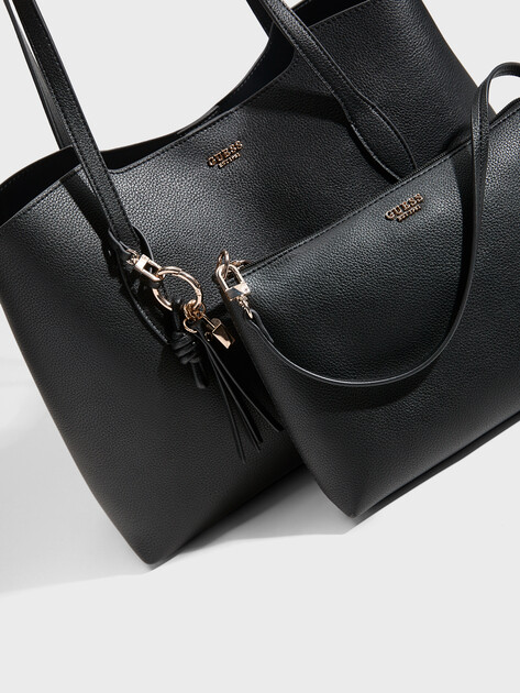 Женский тоут GUESS MELODY 2 IN 1 TOTE, Артикул HWBG9735230, черный | 5094232. Ракурс 2