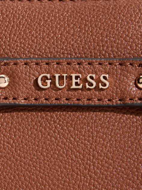 Женский тоут GUESS CAMELIA 3 COMP SATCHEL, Артикул HWBG9742060, светло-коричневый | 5094243. Ракурс 2