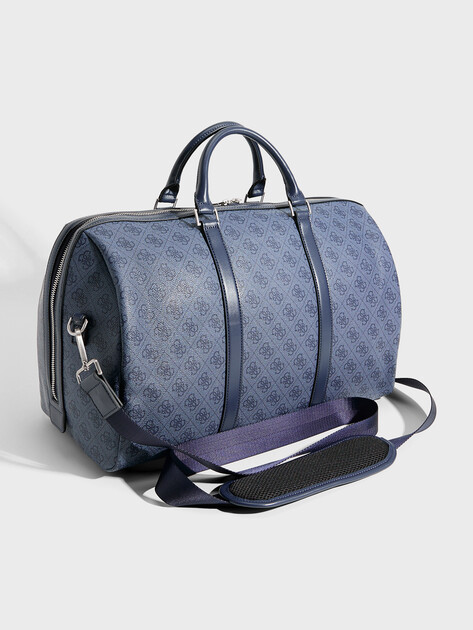 Мужская дорожная сумка GUESS MILANO WEEKENDER MEDIUM, Артикул TMMILOP6333, синий | 5094530. Ракурс 3