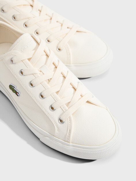 Мужские кеды LACOSTE BACKCOURT 125 1 CMA, Артикул 749CMA0017, молочно-белый | 5100983. Ракурс 3