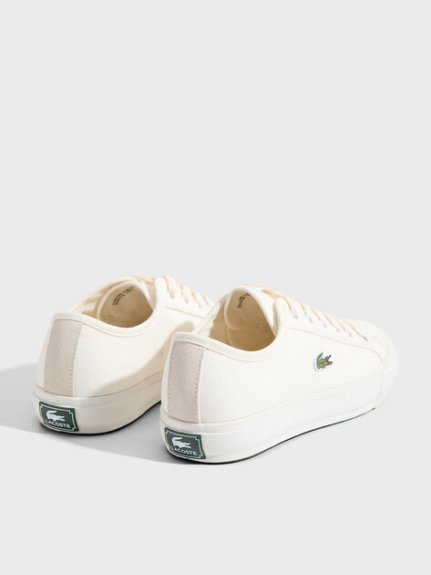 Мужские кеды LACOSTE BACKCOURT 125 1 CMA, Артикул 749CMA0017, молочно-белый | 5100983. Ракурс 5