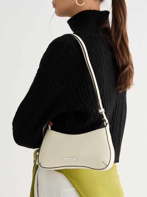 Женская сумка через плечо кросс-боди KARL LAGERFELD, Артикул B2W30269(K), белый | 5106725. Ракурс 5
