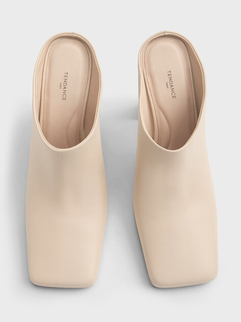 Женские мюли TENDANCE, Артикул GL1076XX-03, светло-бежевый | 5121297. Ракурс 4