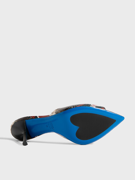 Женские мюли LORIBLU, Артикул P7FT67, змеиный принт | 5134928. Ракурс 6