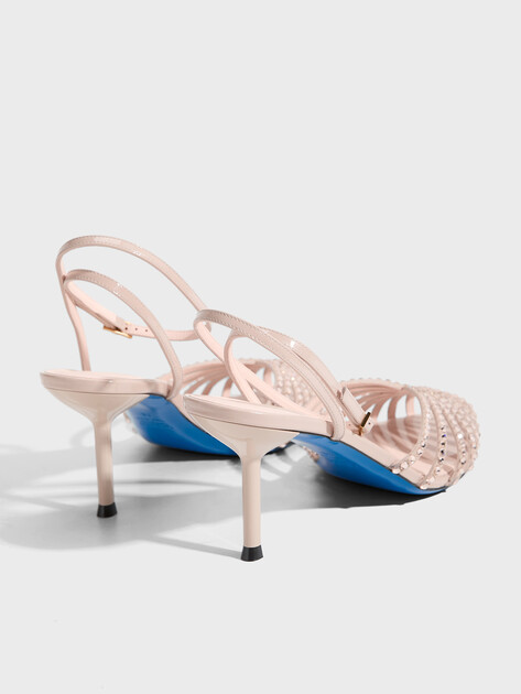 Женские босоножки LORIBLU, Артикул P7F09S, бежево-розовый | 5135204. Ракурс 5
