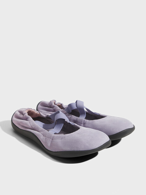 Женские балетки мэри-джейн TENDANCE, Артикул SW7079-1, сиреневый | 5142195. Ракурс 2