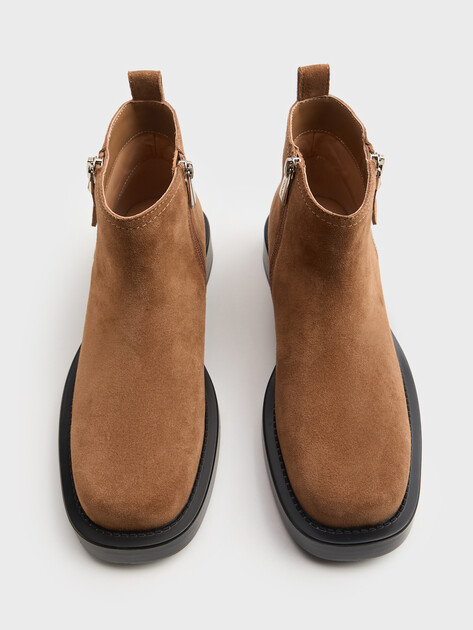 Женские ботинки TENDANCE, Артикул YS-48297-41, светло-коричневый | 5143605. Ракурс 4 Женские ботинки TENDANCE, Артикул YS-48297-41, светло-коричневый | 5143605. Ракурс 4