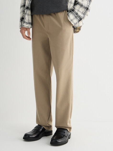 Мужские брюки GUESS CORONADO DRAWCORD  PANT, Артикул M6RB46WI702, бежевый | 5153468. Ракурс 2