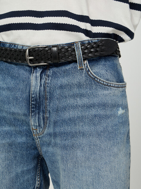 Мужские шорты GUESS WYATT, Артикул M6RDV2D6430, синий | 5153563. Ракурс 4