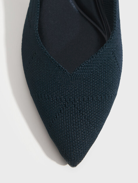 Женские балетки TENDANCE, Артикул HCF225-1, темно-синий | 5153669. Ракурс 3