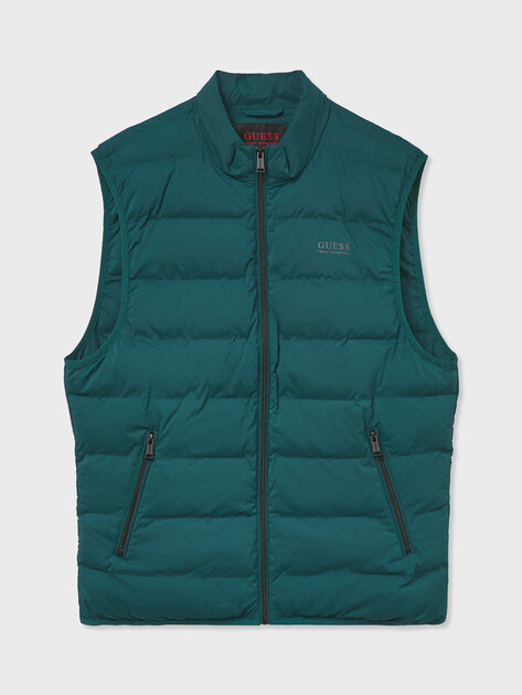 Мужской жилет GUESS STRETCH SEAMLESS VEST, Артикул M6RN25WJ242, темно-зеленый | 5154015. Ракурс 6 Мужской жилет GUESS STRETCH SEAMLESS VEST, Артикул M6RN25WJ242, темно-зеленый | 5154015. Ракурс 6