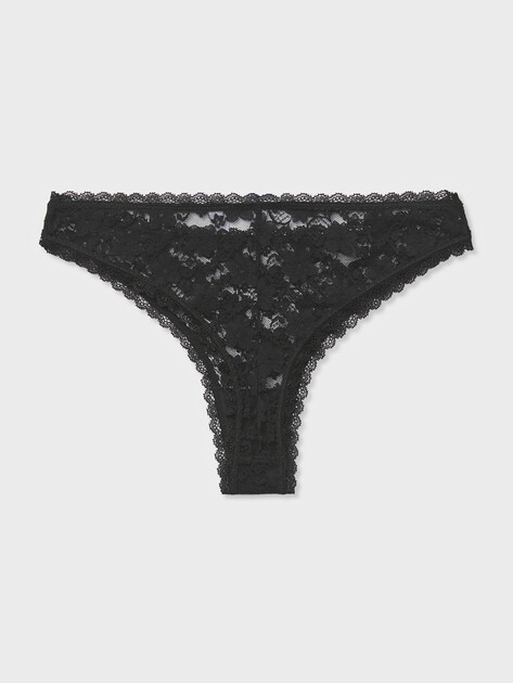 Женский набор трусов GUESS 3PACK BASIC LACE BRAZILIAN, Артикул O5RG16KC5L0, черный | 5155354. Ракурс 3