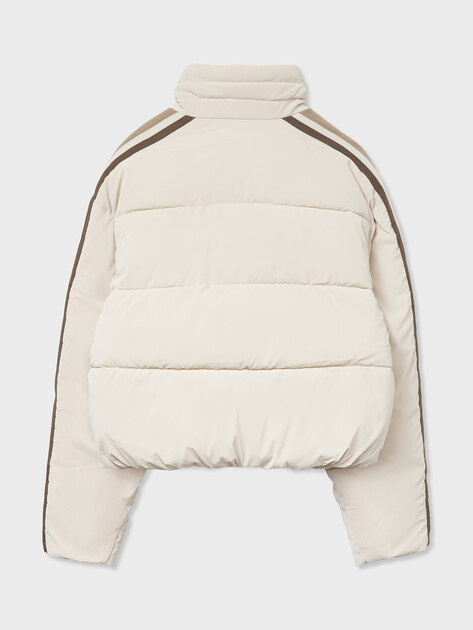 Женский пуховик GUESS JEAN PUFFER JACKET, Артикул V5RL04WGYC2, молочно-белый | 5156013. Ракурс 7