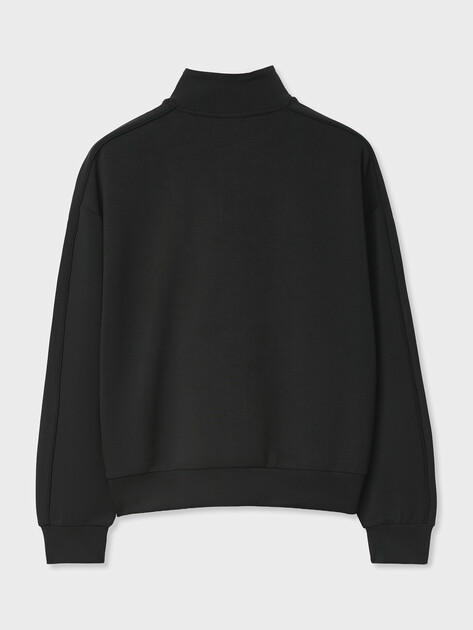 Женская толстовка GUESS BERTHE HIGH NECK FULL-ZIP SWEA, Артикул V6RQ01KCAY2, черный | 5156556. Ракурс 7