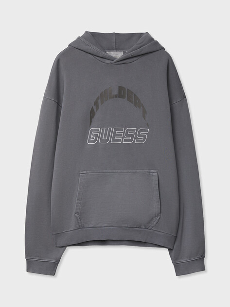 Мужское худи GUESS NAWAT HOODIE SWEATSHIRT, Артикул Z6RQ10KD371, серый | 5158548. Ракурс 6