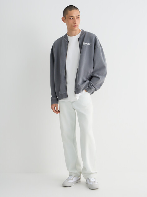 Мужская толстовка GUESS NAWAT FULL ZIP SWEATSHIRT, Артикул Z6RQ11KD371, серый | 5158607. Ракурс 2
