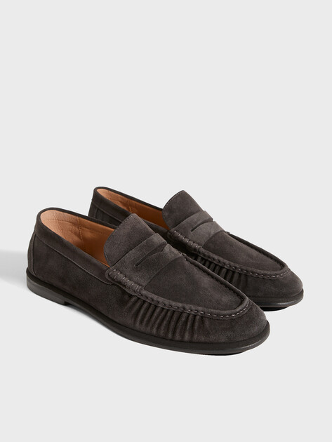 Мужские лоферы TENDANCE, Артикул RS-CY090-9, темно-серый | 5159582. Ракурс 2