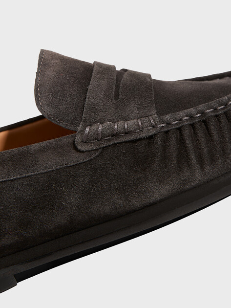 Мужские лоферы TENDANCE, Артикул RS-CY090-9, темно-серый | 5159582. Ракурс 3