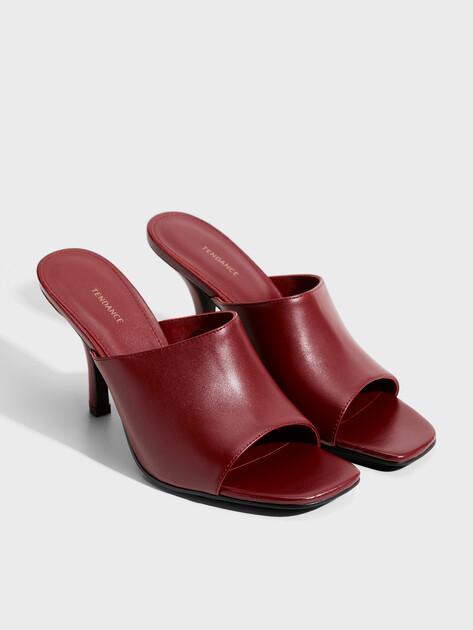 Женские мюли TENDANCE, Артикул CLF1278-03, винный | 5161333. Ракурс 2