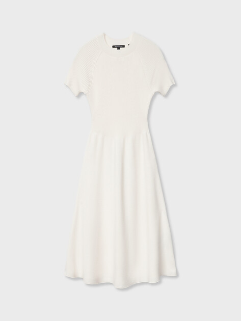 Женское платье ARMANI EXCHANGE DRESS, Артикул XW001885, белый | 5169343. Ракурс 6