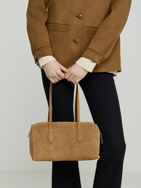 Женская сумка MAISON DAVID, Артикул GL-BAG-230, светло-коричневый | 5170687. Ракурс 5 Женская сумка MAISON DAVID, Артикул GL-BAG-230, светло-коричневый | 5170687. Ракурс 5