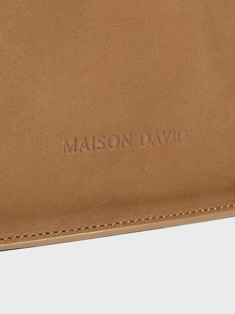 Женская сумка  MAISON DAVID, Артикул GL-BAG-349, светлый хаки | 5170790. Ракурс 2