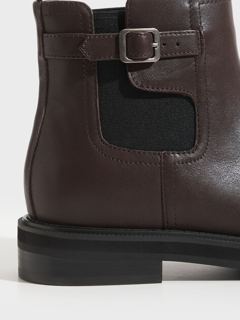 Женские челси TENDANCE, Артикул YS-58356-52, темно-коричневый | 5189683. Ракурс 3