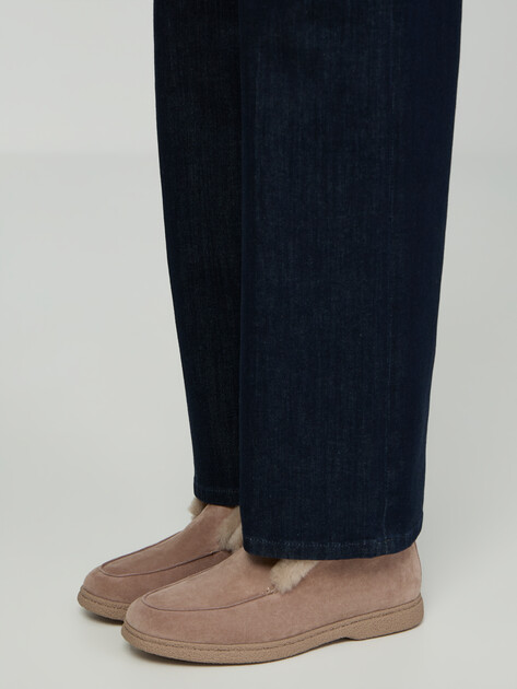Женские высокие лоферы TENDANCE, Артикул YS-2266-46M, серо-бежевый | 5191365. Ракурс 7