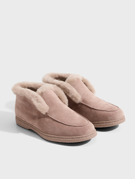 Женские высокие лоферы TENDANCE, Артикул YS-2266-46M, серо-бежевый | 5191365. Ракурс 2