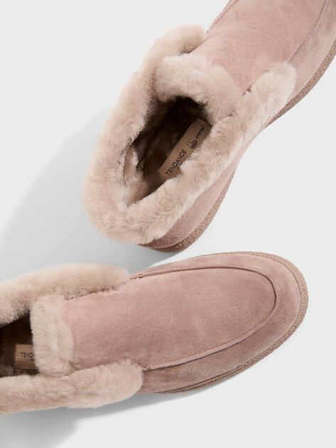 Женские высокие лоферы TENDANCE, Артикул YS-2266-46M, серо-бежевый | 5191365. Ракурс 3