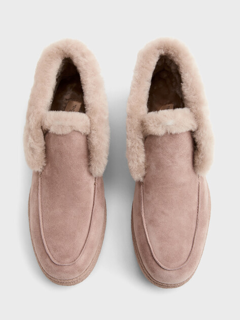 Женские высокие лоферы TENDANCE, Артикул YS-2266-46M, серо-бежевый | 5191365. Ракурс 4